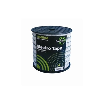C46-2.  40mm Hotline Paddock White Polytape (200m)