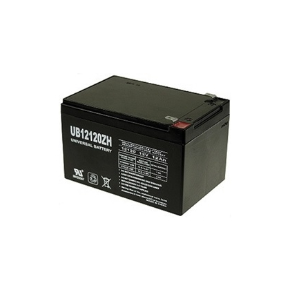 L12-12.  Replacement 12V Battery for Hotline Firedrake HLS200,  HLS67 And HLS34