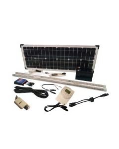 SOLARHEN24. 24 Watt Solar Powered Hen House Lighting Kit 