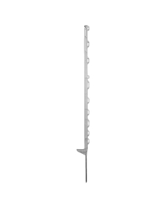 14491-10. Horizont Premium 95cm White Plastic Fence Posts With 11 Loops (Pack of 10)