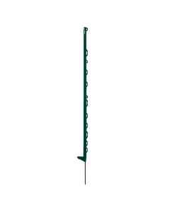 14492-10GN. Horizont Premium 125cm Green Plastic Fence Posts With 13 Loops (Pack of 10)