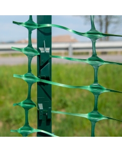14634GR.  Green Plastic Mesh Netting - 50m