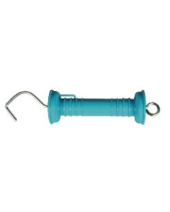 15817TU.  Horizont Gate Handle with Hook - Turquoise