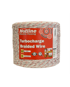 B9-200.  3.0mm Hotline Braided Polywire (200m)