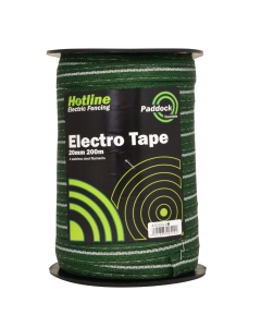 C43G-2.  20mm Hotline Standard Green Polytape (200m)