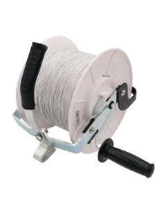 CGR500C21-500. 3:1 Speed Ratio Electric Fence Reel With Polywire Pre-Wound