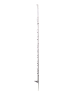 CP14H-10. 1.4m Multiwire/Tape Tall White Plastic Post (10 pack)