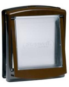 755EF. Original Staywell 2 Way Brown Pet Door (Medium)