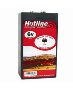 P44.  6 Volt 40Ah Alkaline Fence Hotline Harrier Energiser Battery