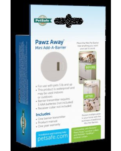 PWF19-15854.  Pawz Away Mini Pet Barrier  