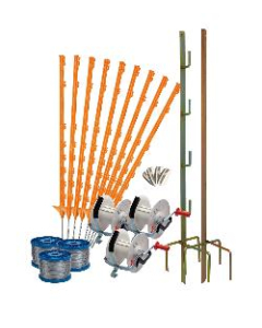 TP400G.  Hotline 400m 3 Reel Galvanized Wire System