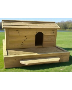 Rectangular Floating Duck House - Medium