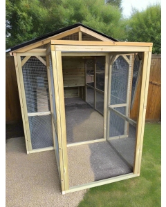 Safety Porch for Large Enclosures