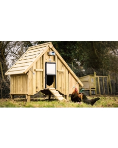 Automatic Hen House Door Opener Kit - Chicken Guard - Pro with Self-Locking Door