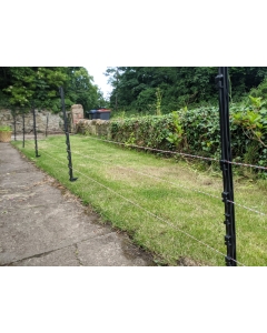 Electric fence for badgers