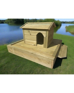 Rectangular Floating Duck House - Small